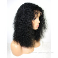 Afro Kinky Curly Virgin Brazilian Human Hair Full Lace Wigs